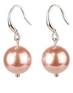 Серьги Бусики-колечки