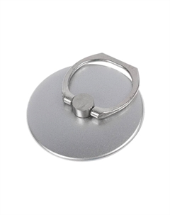 Держатель-подставка с кольцом для телефона luazon, в форме круга, серебристый Luazon home