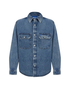 Джинсовая рубашка Hugo blue