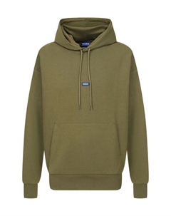 Хлопковое худи Hugo blue