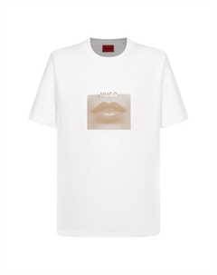 Хлопковая футболка Hugo