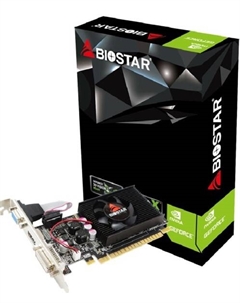 Видеокарта PCI-E GeForce G 210 LP (VN2103NHG6) 1GB DDR3 64bit 28nm 589/1333Mhz DVI HDMI Biostar
