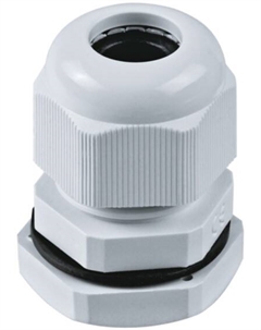 Кабельный ввод NCG-PG-29 для кабеля диам. 18-25мм, ном. размер резьбы (PG) 37мм, полиамид, уп.10шт (71737) Navigator