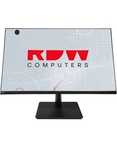 27" Монитор RDW COMPUTERS RDW2701K, "R", 1920x1080, IPS, 75Гц, 1хHDMI, 1хDP, черный Rdw computers