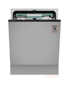 Встраиваемая посудомоечная машина WEISSGAUFF BDW 6136 D Inverter Autoopen Timer Floor, полноразмерная, ширина 59.8см, полновстраиваемая, загрузка 14 комплектов Weissgauff