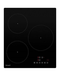 Индукционная варочная поверхность WEISSGAUFF HI 430 BA, конфорок: 3 шт., стеклокерамика, независимая, черный Weissgauff