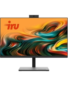 23.8" Моноблок Tactio 23IH6PA Full HD, Intel Core i3 12100, 16ГБ DDR4, 256ГБ SSD, FreeDOS черный Iru