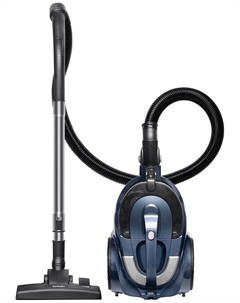 Пылесос напольный BBK BV1901, синий/серый Bbk