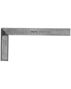 Угольник 250 мм, стальной оцинкованный (2020-01-250) Sturm!