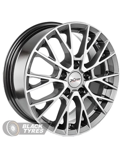 Литой диск X-135 6.5x16/5x110 D65.1 ET37, Серые X-trike