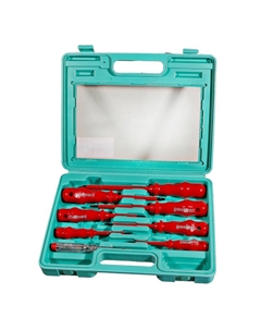 Набор отверток диэлектрических 1040-02-SSE, 8 шт, пластиковый кейс, CrV Sturm!