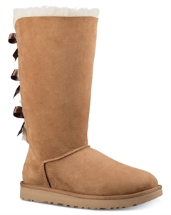 Угги женские Bailey Bow Tall II, коричневый Ugg