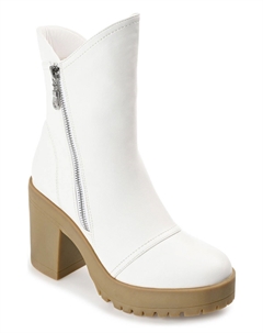 Женские ботильоны на платформе Jaquie, белый Journee collection