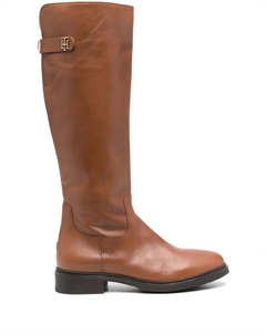 Сапоги с пряжкой, коричневый Tommy hilfiger