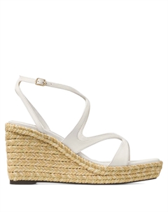 Эспадрильи 85 мм Ayla, белый Jimmy choo