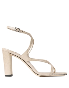 Сандалии Azie 85 мм, золотой Jimmy choo