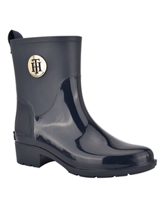 Женские непромокаемые узкие резиновые сапоги Kippa без застежки, синий Tommy hilfiger