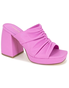 Женские сабо на платформе Anika New York, розовый Kenneth cole