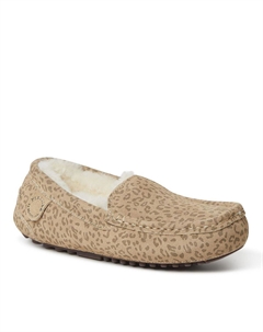 Женские мокасины без шнуровки Mel из натуральной овчины Dearfoams