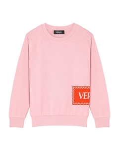 Толстовка с логотипом Kids, розовый Versace