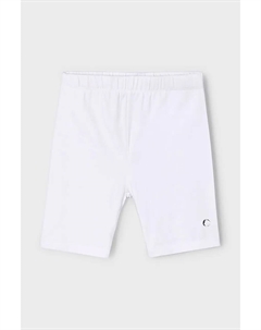 Детские хлопковые шорты, белый Mayoral