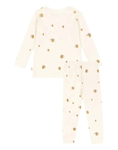 Пижама с лимонным мотивом, нейтральный Konges slojd