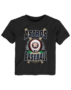 Черная футболка Houston Astros Special Event для мальчиков и девочек для малышей Outerstuff