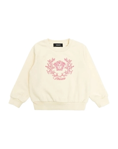 Толстовка Kids Medusa Crest, белый Versace
