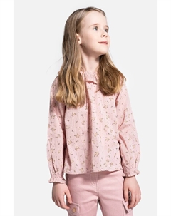Детская хлопковая блузка, розовый Coccodrillo