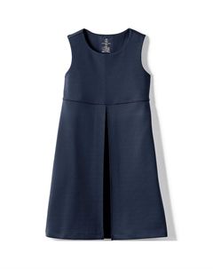 Школьная форма для девочек, плиссированный джемпер до колена с понте Lands' end