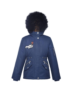 Куртка-парка с утепленным капюшоном для маленьких и больших девочек Rokka&rolla