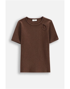 Детская футболка, коричневый Coccodrillo