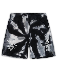 Бело-черные шорты Brooklyn Nets Santa Monica для малышей Outerstuff