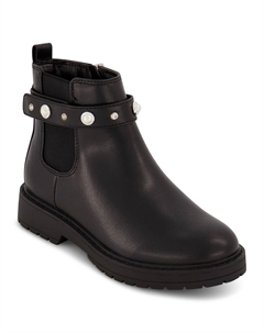 Ботинки челси с ремешком на щиколотке и молнией для больших девочек Marc fisher