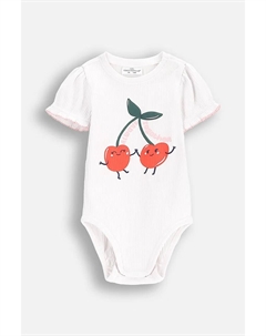 Детский комбинезон, белый Coccodrillo