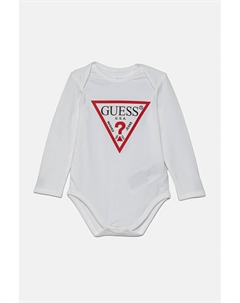Детский боди, белый Guess