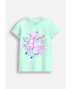 Детская футболка, зеленый Coccodrillo