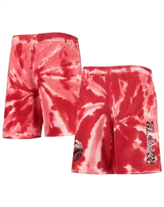 Красные шорты Big Boys Toronto Raptors Santa Monica с принтом тай-дай Outerstuff