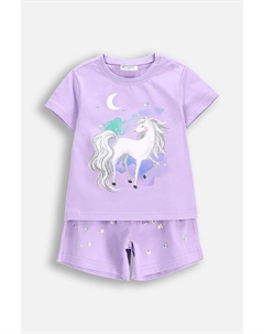 Детская хлопковая пижама, фиолетовый Coccodrillo