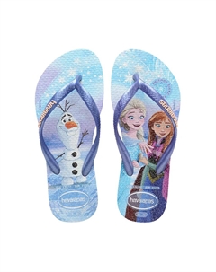 Детские шлепанцы SLIM PRINCESS, синий Havaianas