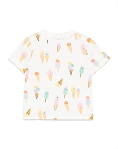 Футболка с принтом, белый Stella mccartney kids