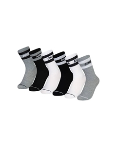 Детские носки, 6 шт. в упаковке, серый Converse