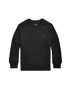 Лонгслив с длинными рукавами, черный Polo ralph lauren