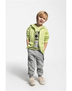 Детские спортивные штаны из хлопка, серый Coccodrillo