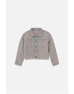 Джинсовая куртка для детей, фиолетовый Guess