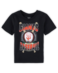 Черная футболка для специального мероприятия San Francisco Giants для мальчиков и девочек для малышей Outerstuff