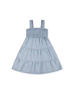 Детское платье BABY DOLL SMOCKED DRESS, синий Levi's®
