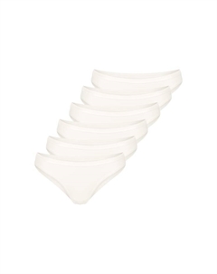 Мини-Трусы 6 пар в упаковке на каждый день хлопок, белый Sloggi