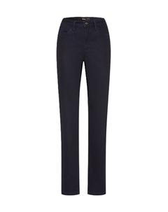 Термоджинсы Carola женственного кроя с пятью карманами, синий Brax