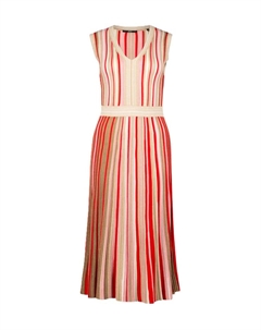 Трикотажное платье с v-образным вырезом, мультиколор Zero